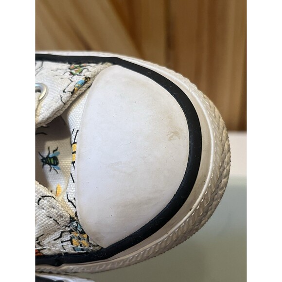 Converse Chuck Taylor All Star Hi Top Sneakers White Insect 670704F Youth 13 - Picture 9 of 9